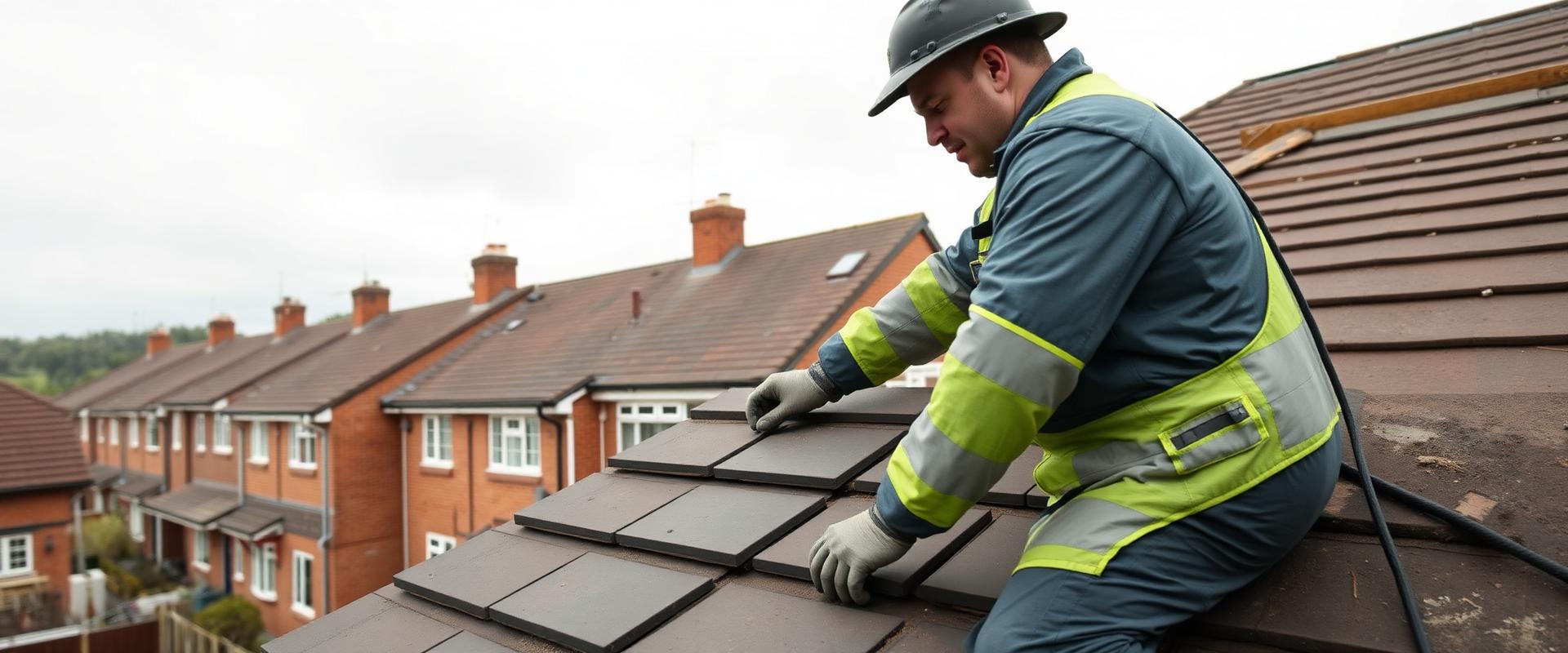 Professional roofing work by Keystone Roofing and Driveways in Stoke-on-Trent